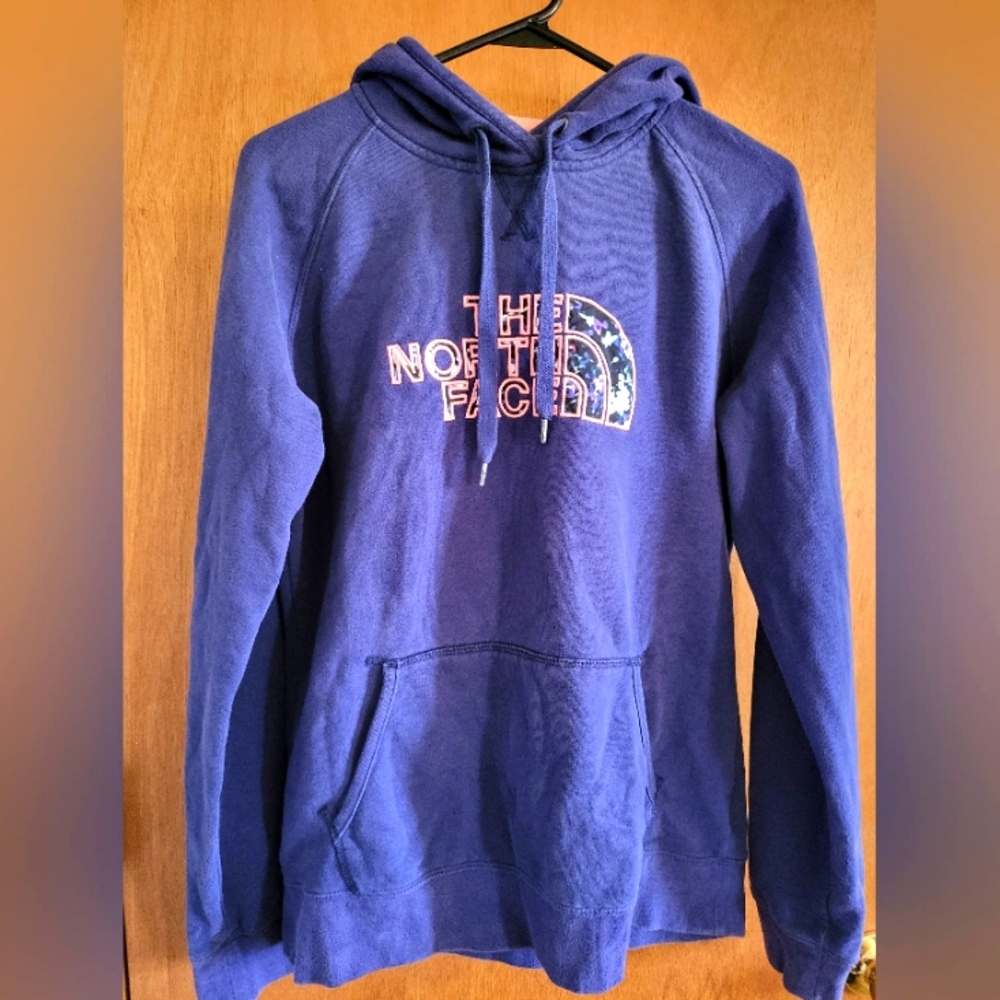 Floral detail hoodie